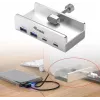 Hub de interfaces Equip 128967 USB 3.2 Gen 1 (3.1 Gen 1) Type-A 5000 Mbit/s alumínio