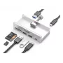 Hub de interfaces Equip 128968 USB 3.2 Gen 1 (3.1 Gen 1) Type-A 5000 Mbit/s alumínio