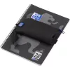 Estojo de lápis macio Oxford 400183590 preto 220x70x90 mm