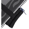 Estojo de lápis macio Oxford 400183590 preto 220x70x90 mm