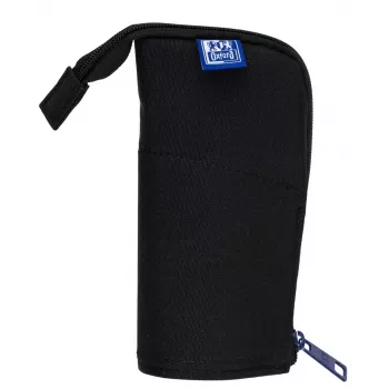 Estojo de lápis macio Oxford 400183590 preto 220x70x90 mm