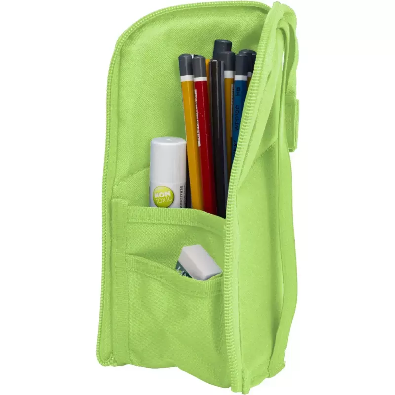 Estojo de lápis macio Oxford 400183591 verde 220x70x90 mm