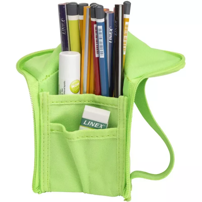 Estojo de lápis macio Oxford 400183591 verde 220x70x90 mm