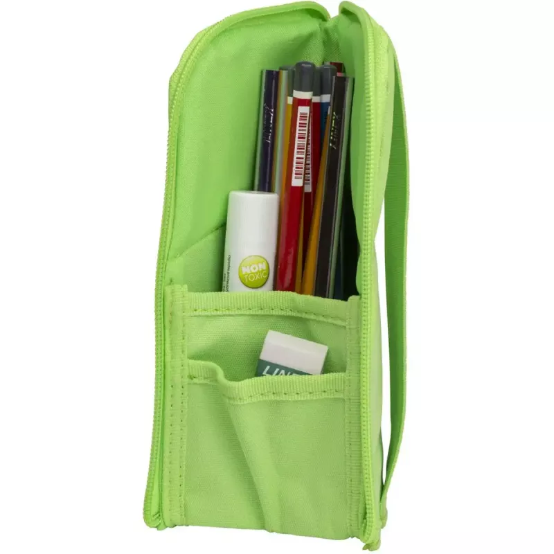 Estojo de lápis macio Oxford 400183591 verde 220x70x90 mm