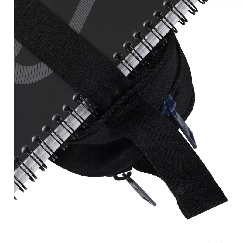 Estojo de lápis macio Oxford 400183523 preto 220x70x90 mm