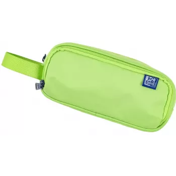 Estojo de lápis macio Oxford 400183525 verde 220x70x90 mm