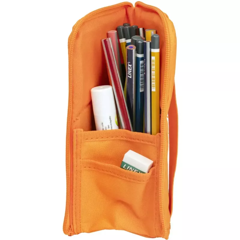 Estojo de lápis macio Oxford 400183528 laranja 220x70x90 mm