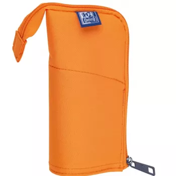 Estojo de lápis macio Oxford 400183528 laranja 220x70x90 mm