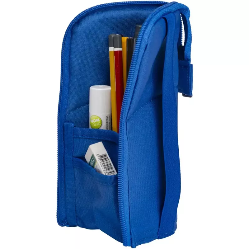Estojo de lápis macio Oxford 400183529 azul 220x70x90 mm