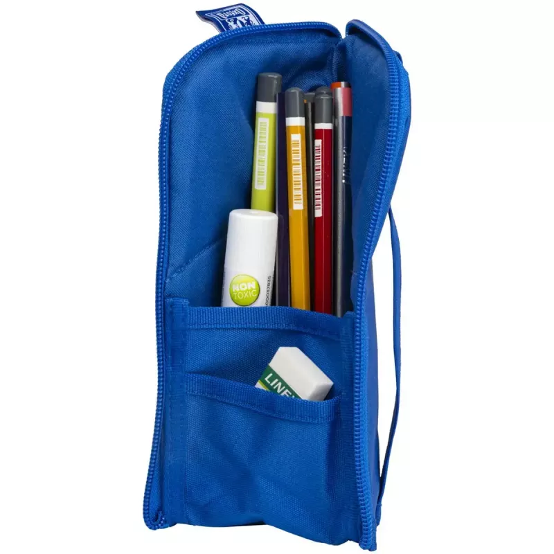 Estojo de lápis macio Oxford 400183529 azul 220x70x90 mm