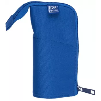 Estojo de lápis macio Oxford 400183529 azul 220x70x90 mm