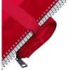 Estojo de lápis macio Oxford 400183527 vermelho 220x70x90 mm