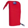 Estojo de lápis macio Oxford 400183527 vermelho 220x70x90 mm