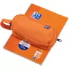 Estojo de lápis macio Oxford 400183506 laranja 220x70x90 mm