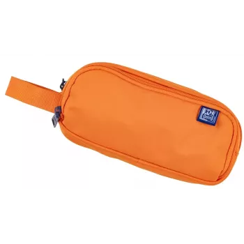 Estojo de lápis macio Oxford 400183506 laranja 220x70x90 mm