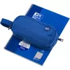 Estojo de lápis macio Oxford 400183522 azul 220x70x90 mm