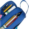 Estojo de lápis macio Oxford 400183522 azul 220x70x90 mm