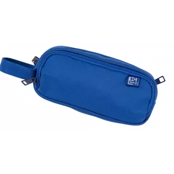 Estojo de lápis macio Oxford 400183522 azul 220x70x90 mm