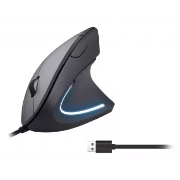 Equip 245118 rato universal destro USB Type-A ótico 3200 DPI