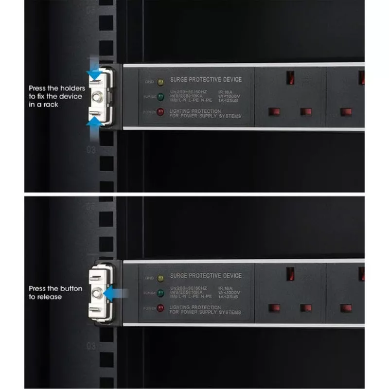 Intellinet 716512 acessório de rack clipe