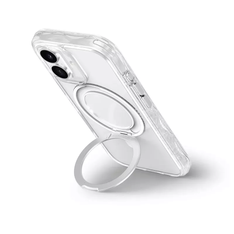Capa LAUT CARBON MATTER iPhone 17 transparente 6,3 polegadas