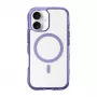 Capa LAUT CRYSTAL MATTER iPhone 17 16 cm violeta transparente