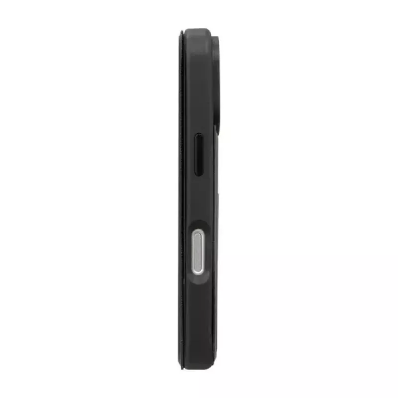 Capa tipo carteira LAUT MAGFOLIO para iPhone 17 16 cm preto