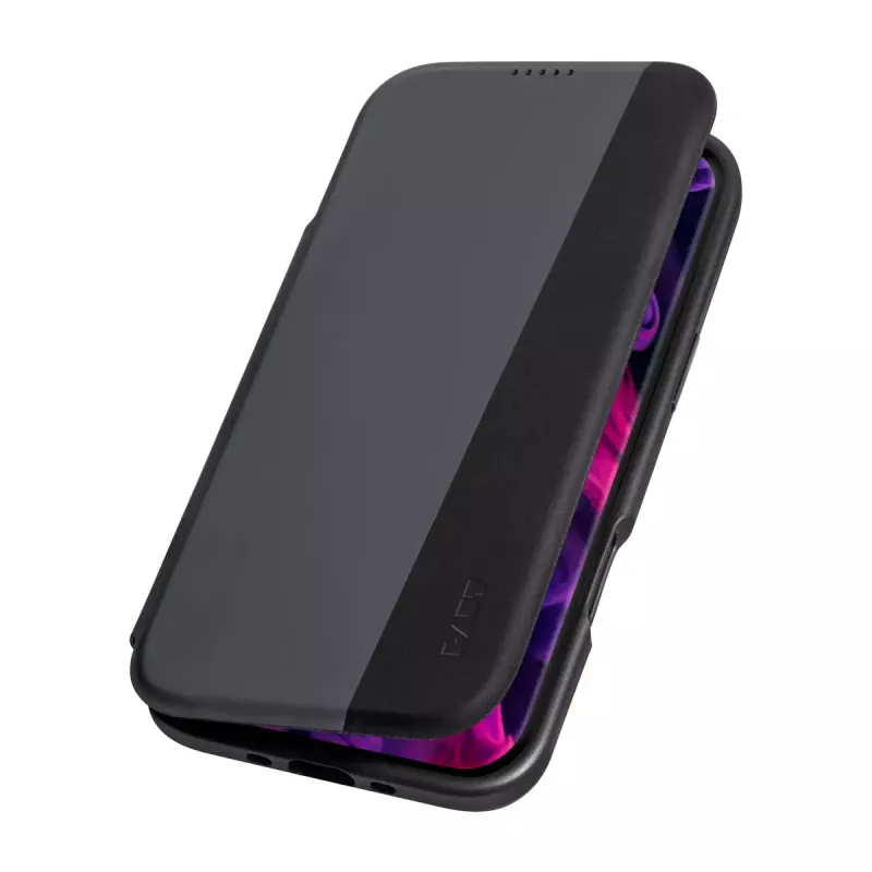 Capa tipo carteira LAUT MAGFOLIO para iPhone 17 16 cm preto
