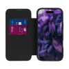 Capa tipo carteira LAUT MAGFOLIO para iPhone 17 16 cm preto