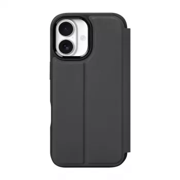 Capa tipo carteira LAUT MAGFOLIO para iPhone 17 16 cm preto