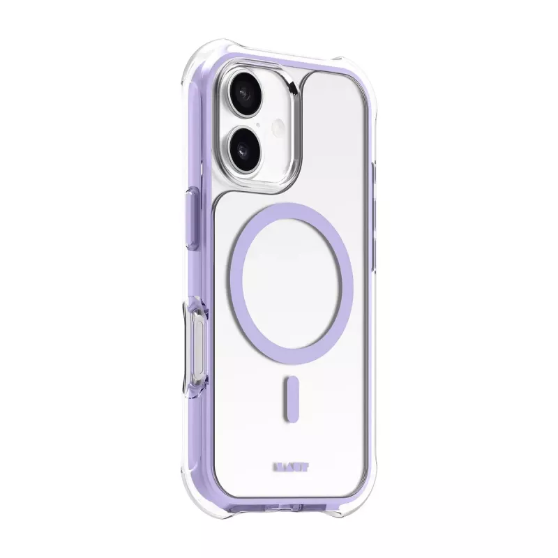 LAUT AERO PROTECT capa iPhone 17 16 cm lilás transparente