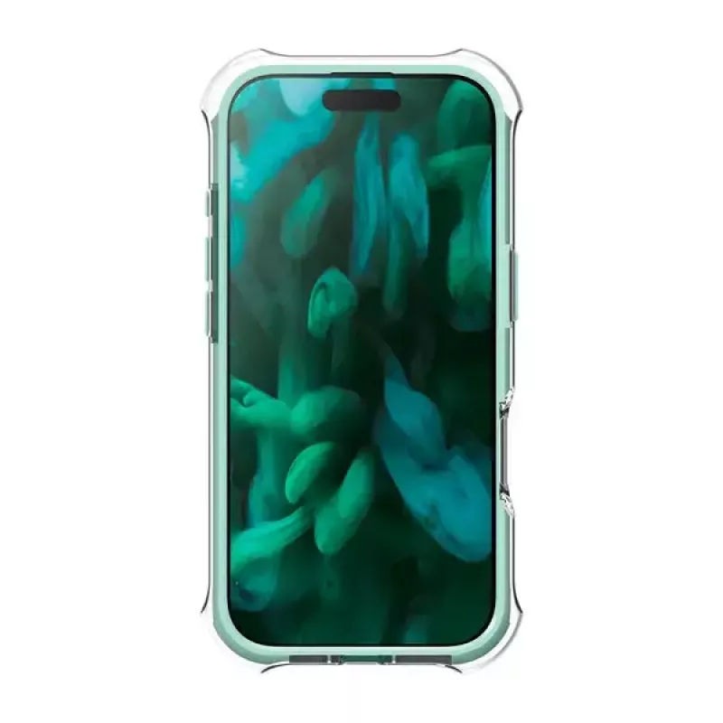 LAUT AERO PROTECT capa para telemóvel menta transparente para iPhone 17