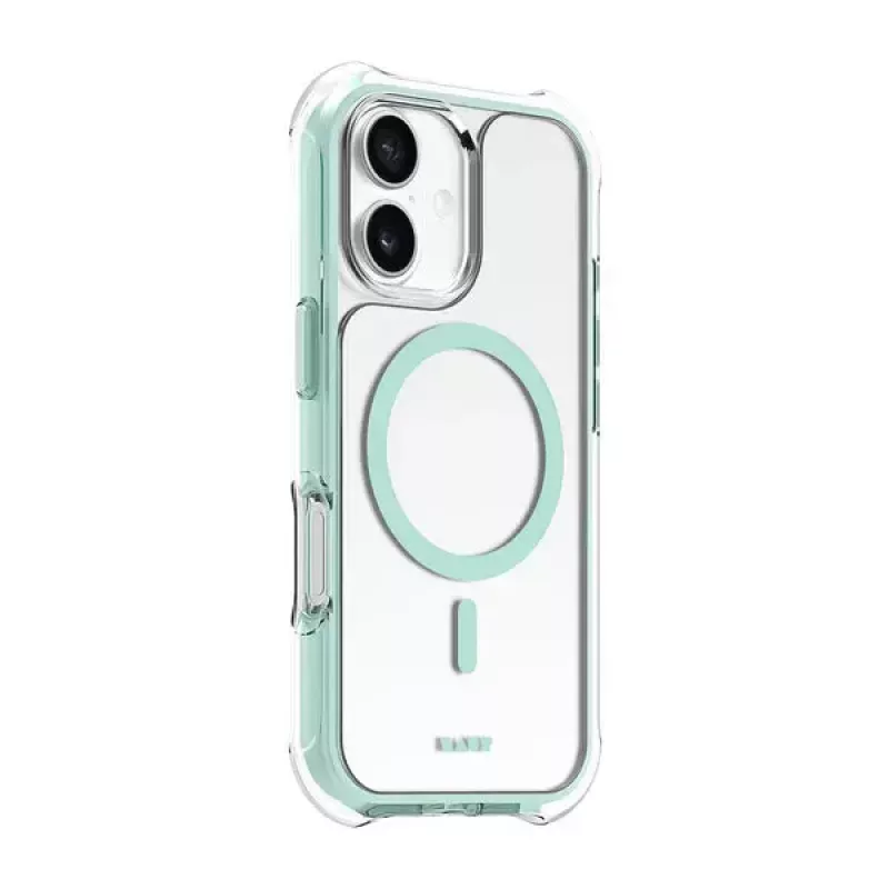 LAUT AERO PROTECT capa para telemóvel menta transparente para iPhone 17