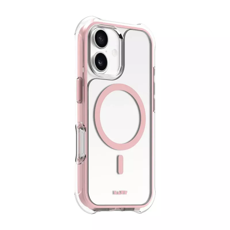 Capa LAUT AERO PROTECT iPhone 17 16 cm rosa transparente
