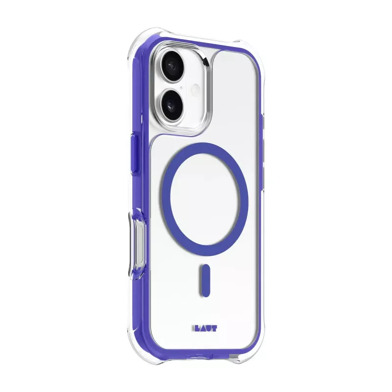 Capa LAUT AERO PROTECT iPhone 17 16 cm azul transparente