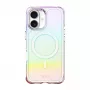 Capa LAUT AERO HOLO iPhone 17 16 cm transparente pérola
