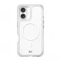 Capa LAUT AERO SPARKLE iPhone 17 16 cm prateado transparente