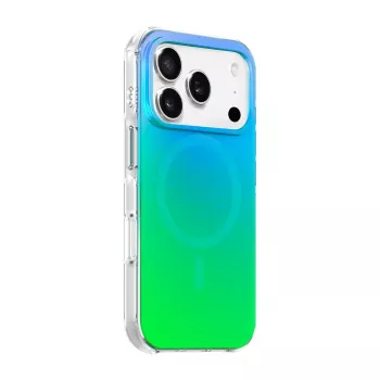 Capa LAUT HUEX WAVE iPhone 17 Pro 16 cm azul menta