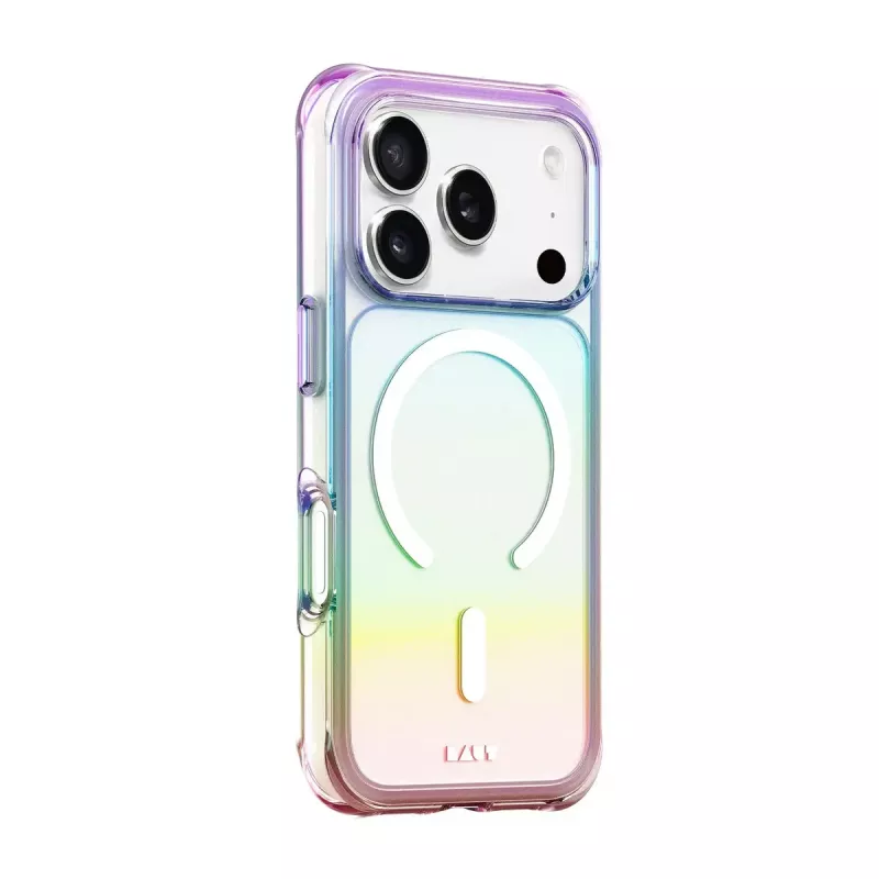 Capa LAUT AERO HOLO iPhone 17 Pro 16 cm transparente pérola