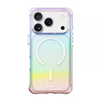 Capa LAUT AERO HOLO iPhone 17 Pro 16 cm transparente pérola