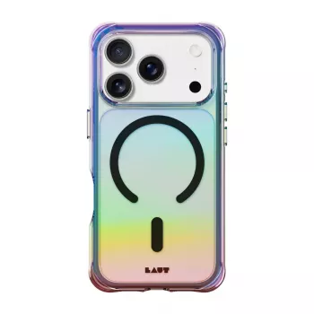 Capa LAUT AERO HOLO iPhone 17 Pro 16 cm multicolor transparente