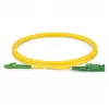 Cabo de ligação de fibra ótica EQUIP E2000/APC para LC/APC 20 m SM duplex OS2 amarelo