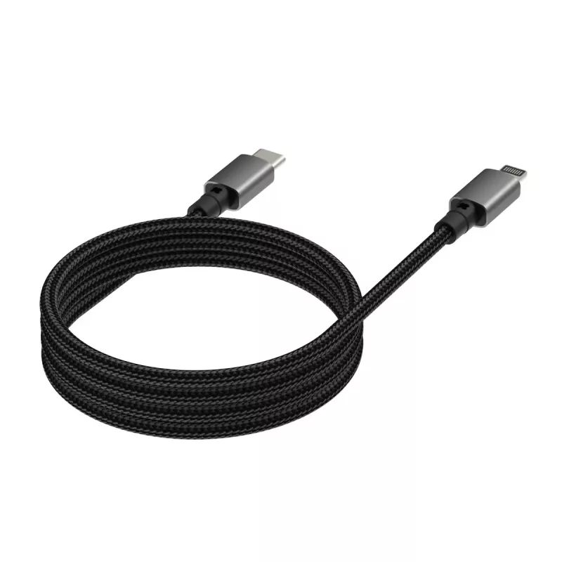 Vision TC 1MLTGMAG/BL cabo Lightning magnético, 1 m, preto
