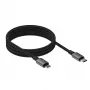Vision TC 1MLTGMAG/BL cabo Lightning magnético, 1 m, preto
