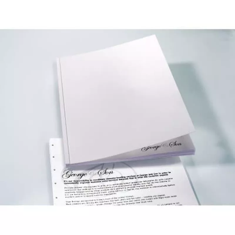 GBC Regency CE030010 capas de encadernação, A4 (210 x 297 mm), 325 g/m², pretas, 100 un.