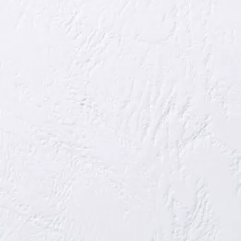 GBC LeatherGrain capas de encadernação A5, 250 g/m², branco, 50 un. (4400015)