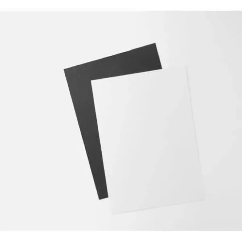 GBC LeatherGrain capas de encadernação A5, 250 g/m², branco, 50 un. (4400015)