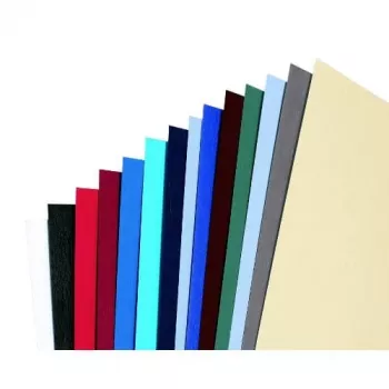 GBC Capas de encadernação LeatherGrain 250 g/m² A4 Vermelho (100)