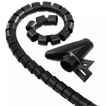 Hama manga para agrupar cabos Easy Cover, 1,5 m, 30 mm, preto conjunto de cabos