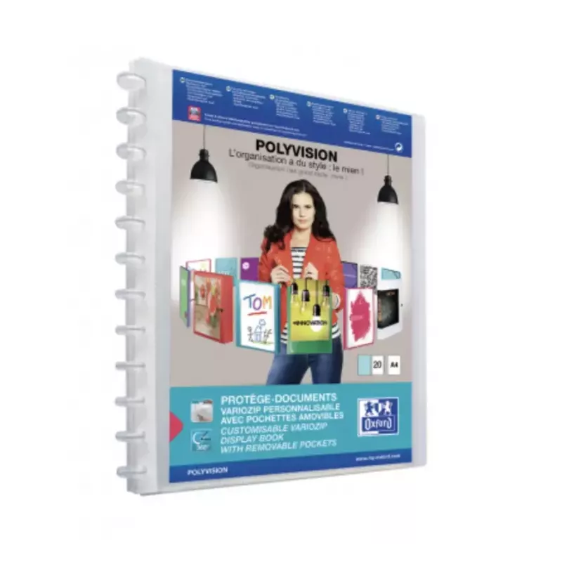 Livro de apresentação ELBA Vario-Zipp A4 transparente (323041-17)